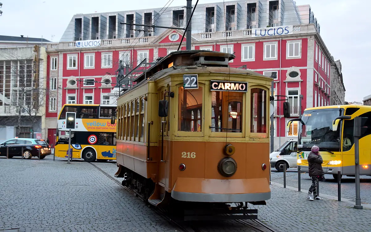 Trams in Porto: de historische lijnen 1, 18 en 22